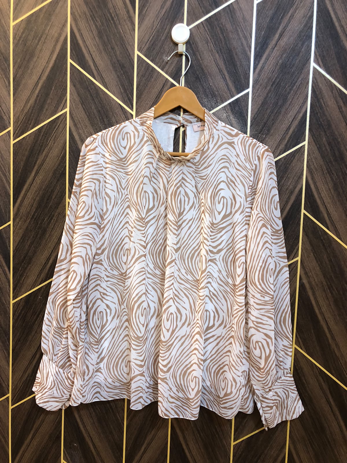 Western Top Chiffon – Large Size (Chest: 20, Length: 25  )