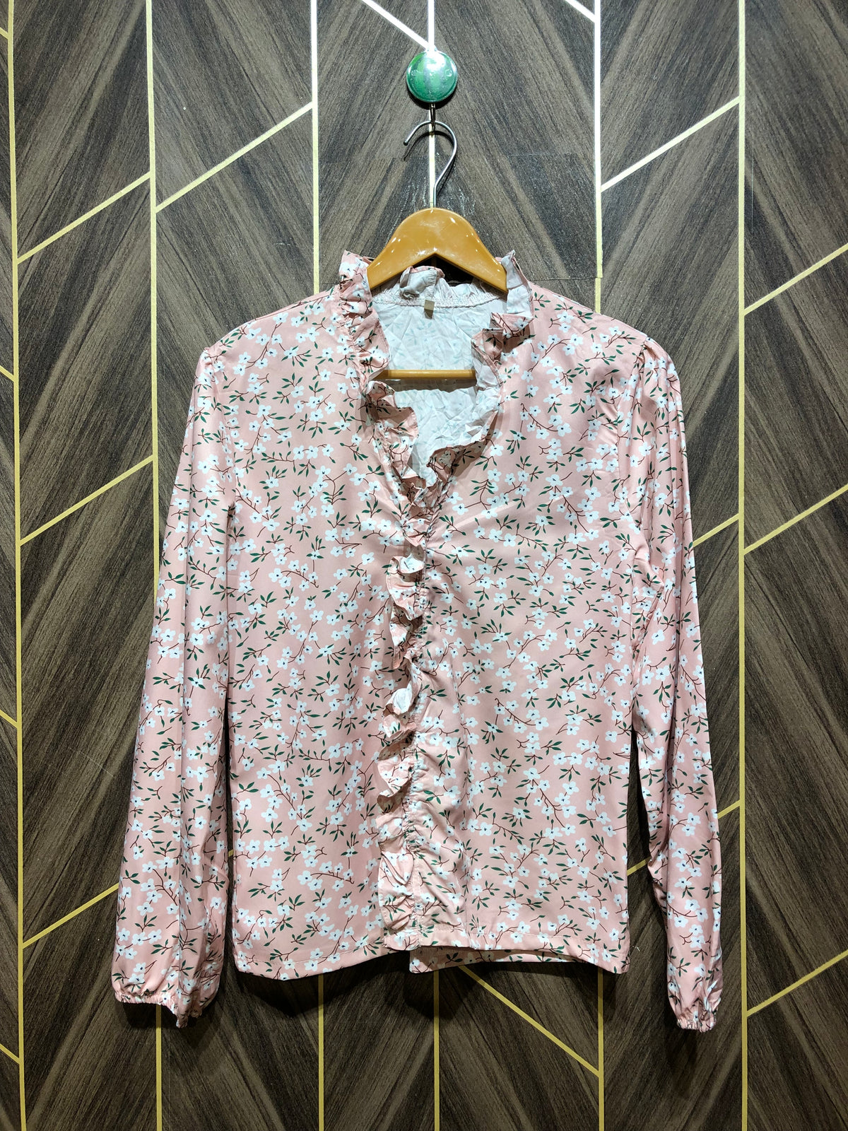 Western Top Chiffon – Small Size (Chest: 18  , Length: 25 )