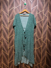 Western Long Maxi Linen shurg   X Large | Size | Chest 23  | Length 47