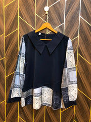 Western Top Chiffon – X-Large Size (Chest: 22, Length: 27  )