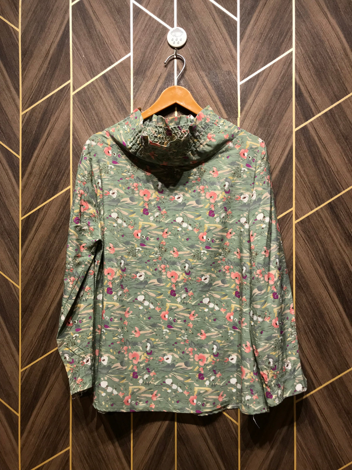 Western Top Medium Chest 19 Length 28 Chiffon