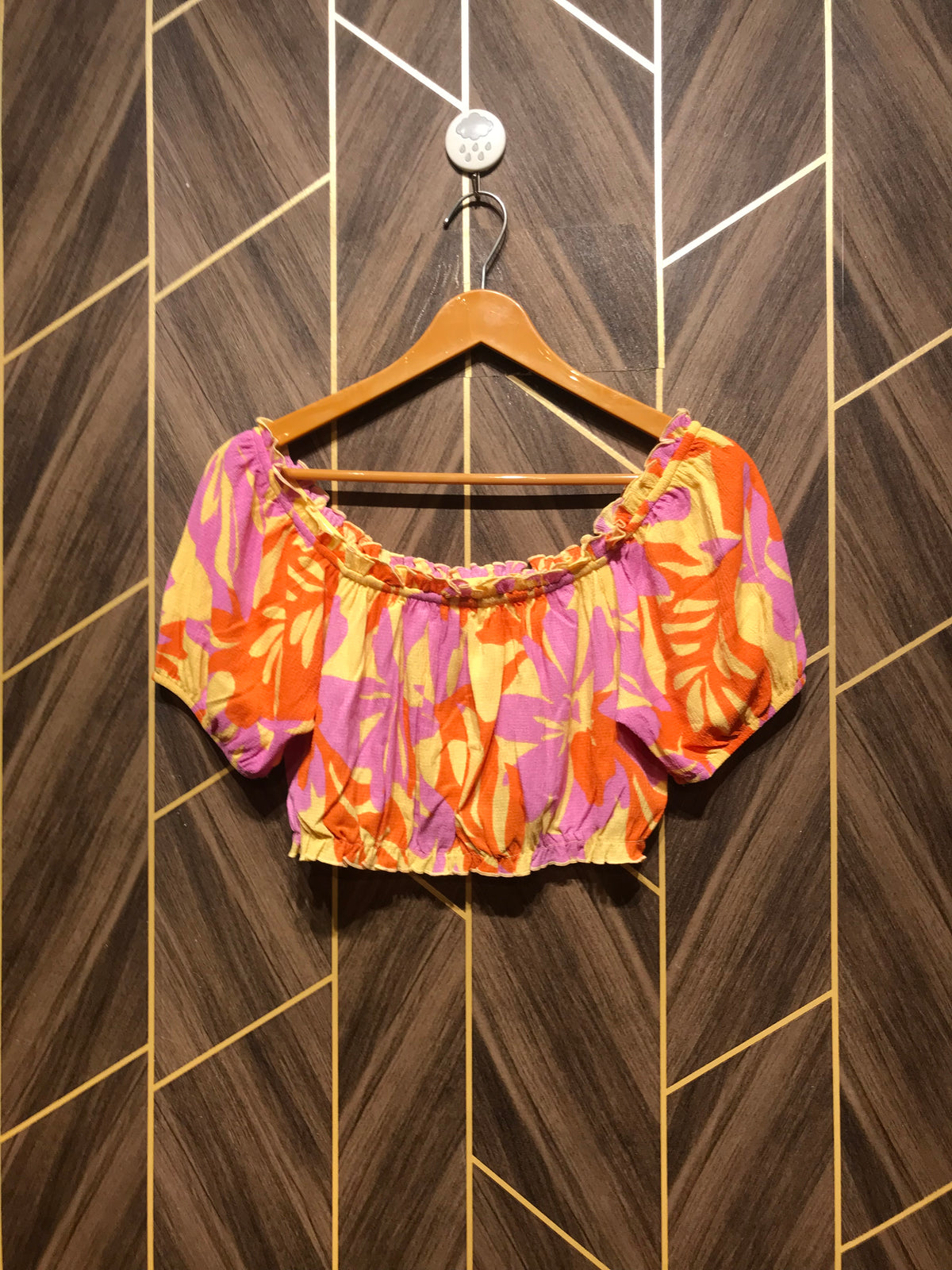 Trendy Linen CropTop Size Small