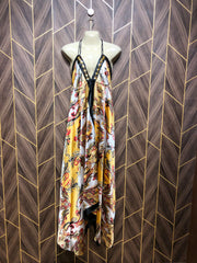 Long Maxie Silk Small Chest 18 Length 50