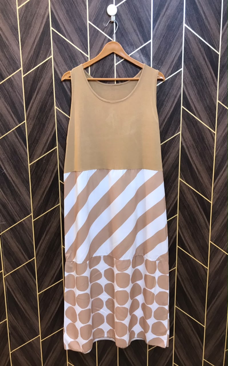 Western Long Maxi chiffon  Jersey Large | Size | Chest 21 | Length 51