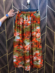 Women Chiffon Cord Set baggy  | Shirt Chest 19 | Shirt Length 36  | Skirt Waist 28 | Skirt Length 38