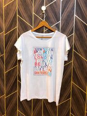 T-Shirt Jersey Large Size Length 27