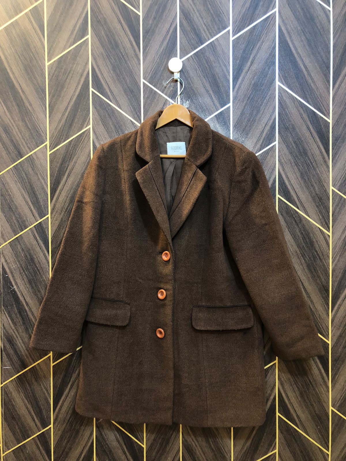 Women Wool Coat Large | Size | Chest 20 | Length 33
