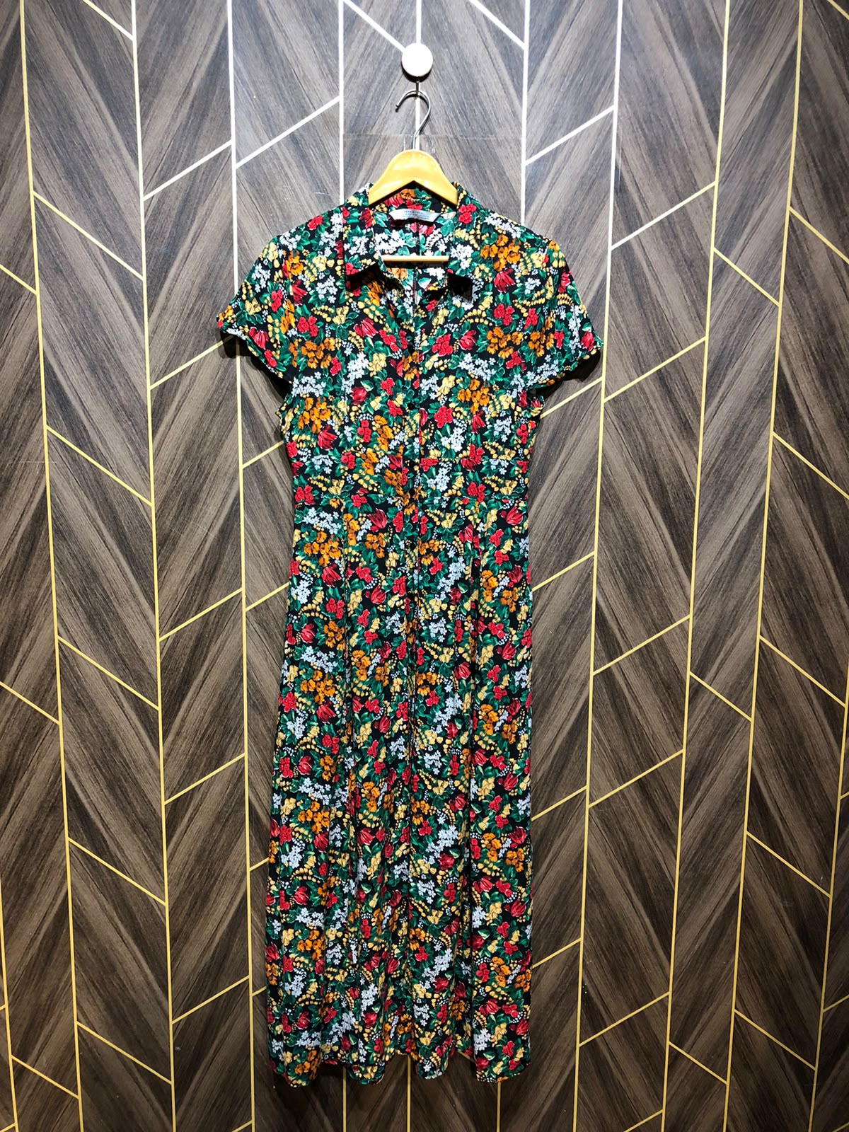 Western Long Maxi Linen Small | Size | Chest 18 | Length 52