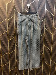 Western Silk Plazo Medium | Size Waist 30 to 32  | Length 40