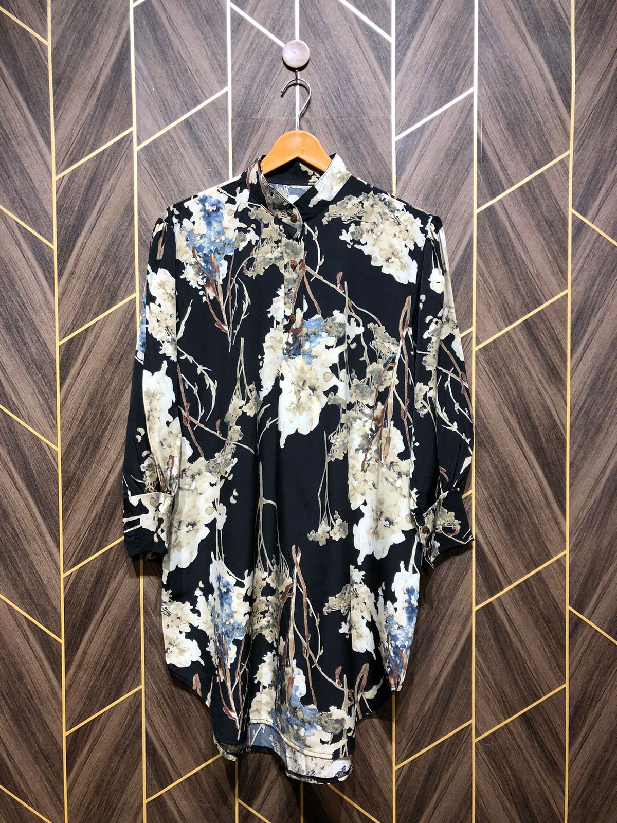Western Top Chiffon – Large Size (Chest: 20, Length: 36 )