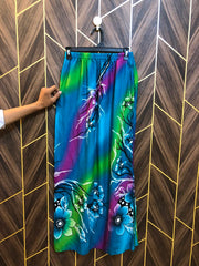 Women Chiffon Cord Set baggy  | Shirt Chest 17 | Shirt Length 38   | Skirt Waist 26 | Skirt Length 41