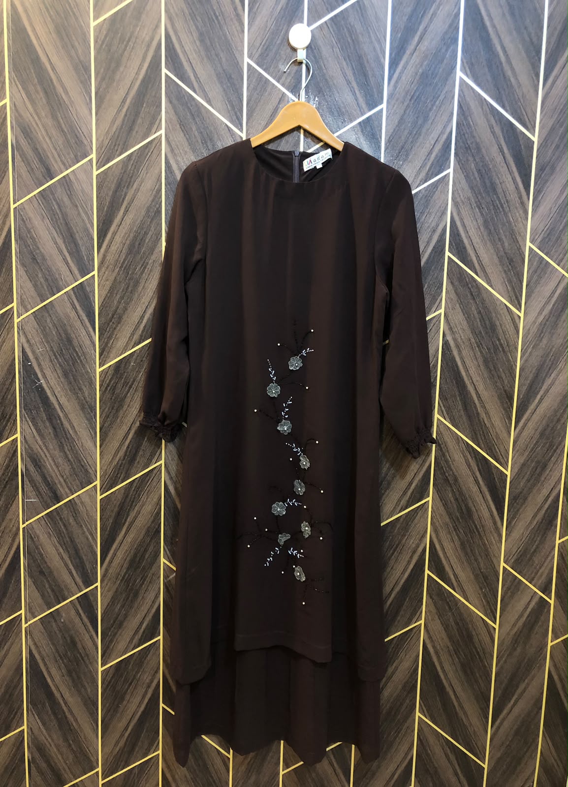 Western Long Maxi Chiffon Medium | Size | Chest 19 | Length 48