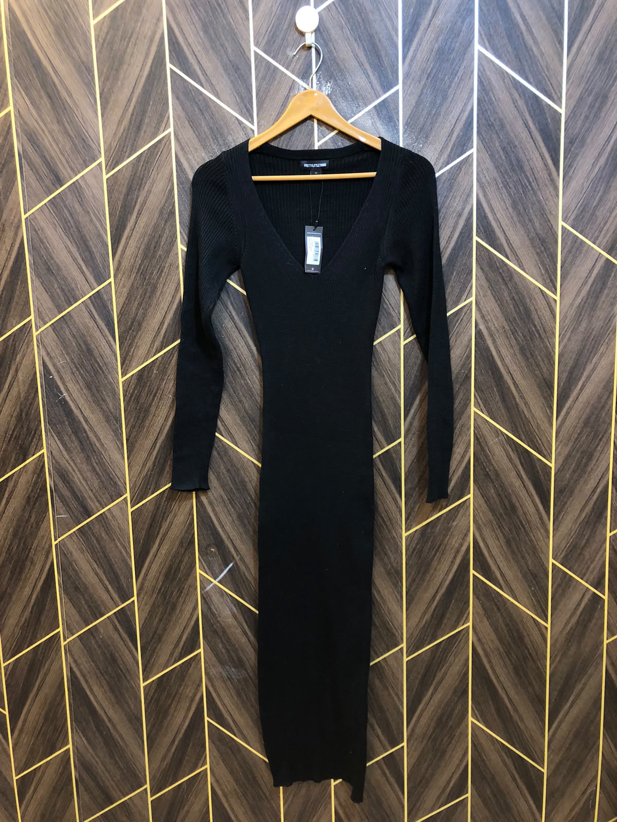 Bodycon Dress Jersey Small | Size | Chest 18 | Length 50