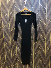 Bodycon Dress Jersey Small | Size | Chest 18 | Length 50