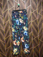 Women Linen Plazo Medium Size Waist 30 Length 41
