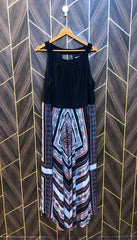 Western Long Maxi Jersey  chiffon 1XL | Size | Chest 23 | Length 55