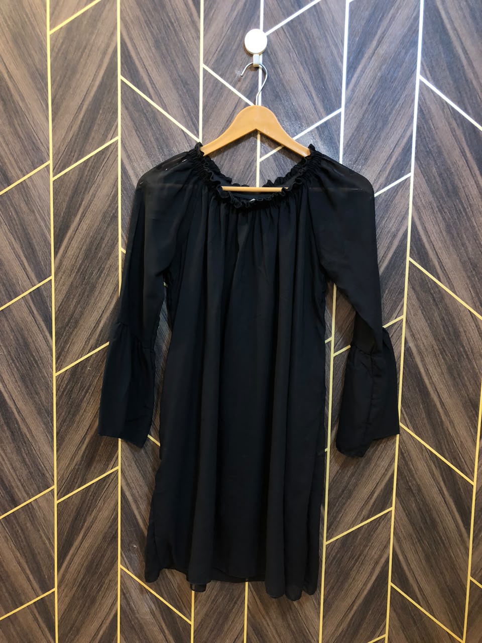 Western Top Chiffon – Small Size (Chest: 18, Length: 33  )