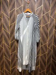 Western Long Maxi Chiffon Medium | Size | Chest 19 | Length 50