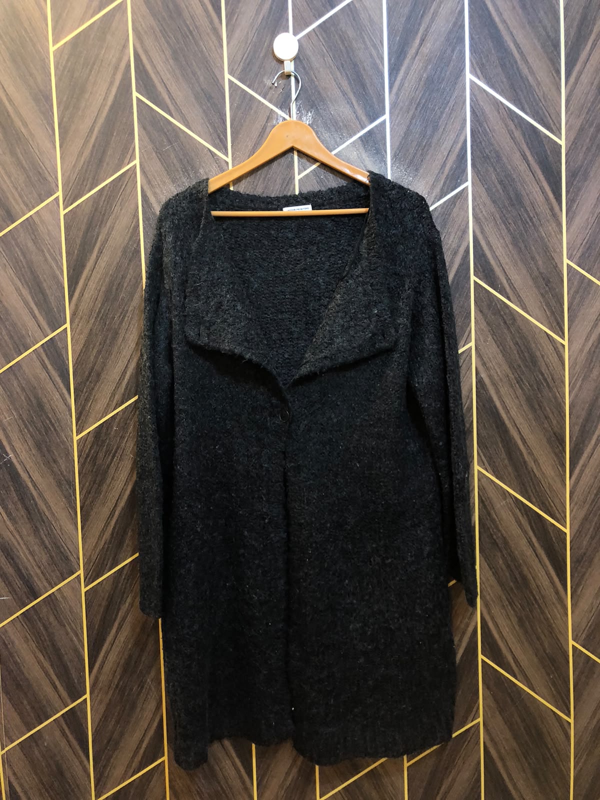 Women Wool Cardigan Sweater Large | Size | Chest 21  | Length 36