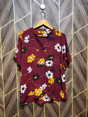 Western Top Chiffon – Medium Size (Chest: 19, Length: 27 )