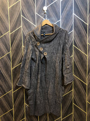 Women Wool Cardigan Sweater Small | Size | Chest 18 | Length 35