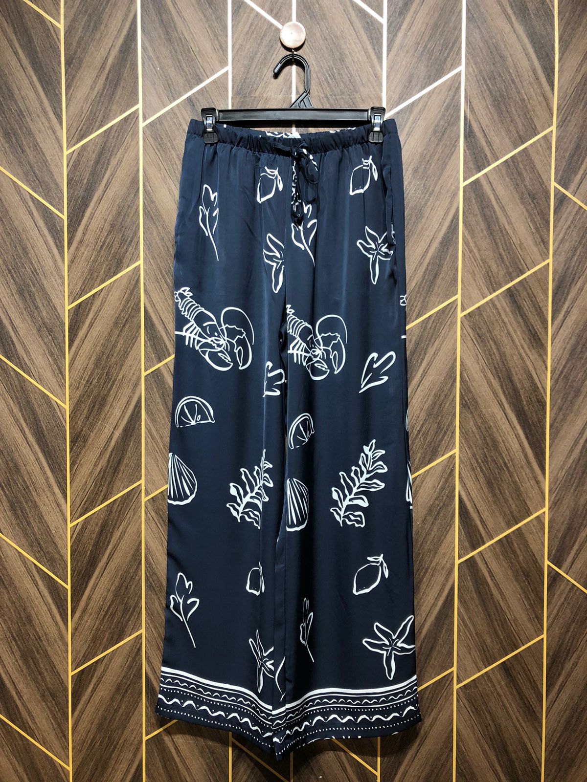 Western Silk Plazo Small to Medium | Size Waist 28 to 30 | Length 41