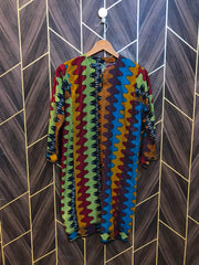 Women Silk Cord Set | Shirt Chest 17 | Shirt Length 36| Skirt Waist 26 | Skirt Length 31