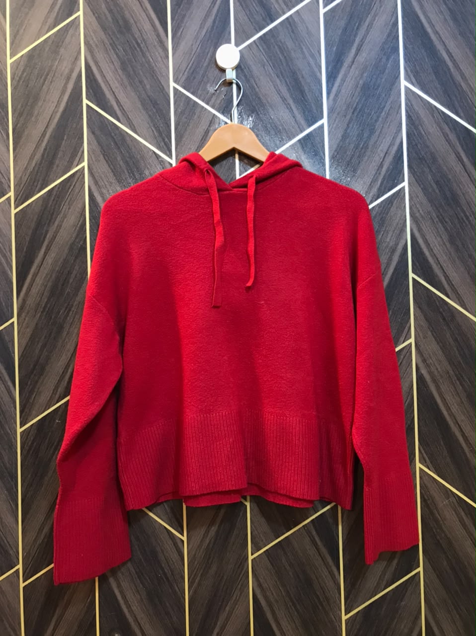 Women Crop Sweater Medium | Size | Chest 19 | Length 21