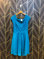 Mini Dress Net Chiffon Small Size Chest 18 Length 38