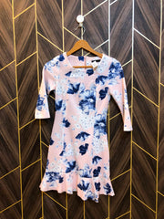 Mini Dress Jersey Small Size Chest 18 Length 33
