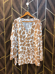 Western Top Linen – 3XL Size (Chest: 25 , Length: 30  )