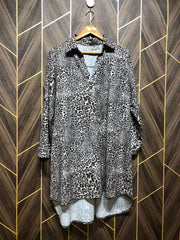 Western Top Silk – Large Size (Chest: 21 , Length: 37  )