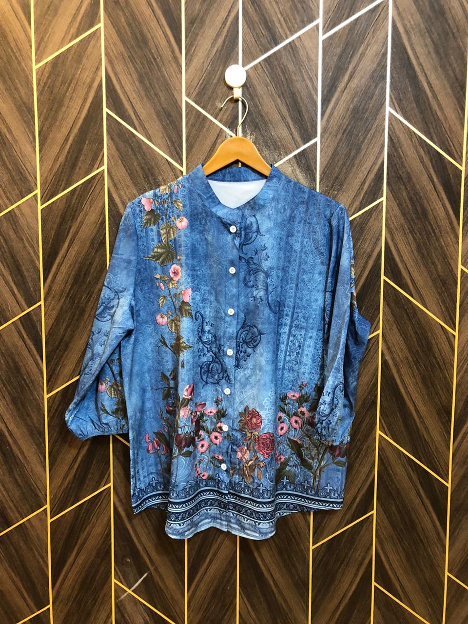 Western Top Silk – Large Size (Chest: 21 , Length: 27 )