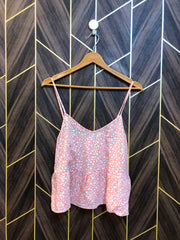 Trendy Linen CropTop Size Small