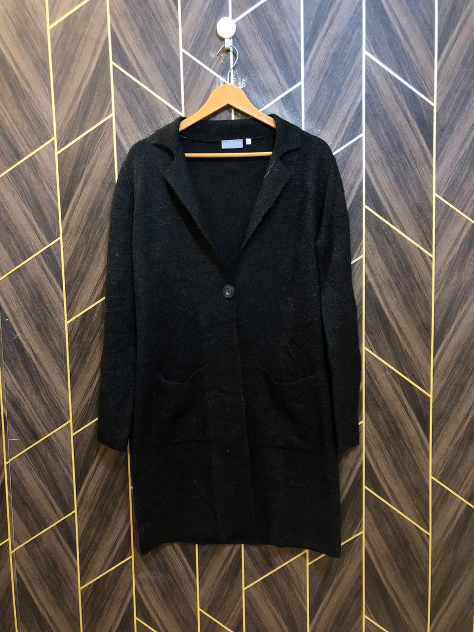 Women Wool Cardigan Sweater Medium | Size | Chest 19 | Length 36