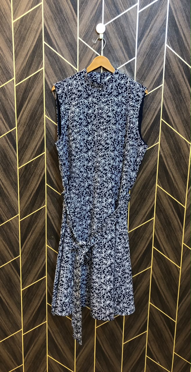 Western Long Maxi Chiffon X Large | Size  | Chest 22 | Length 46