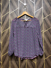 Western Top Chiffon (See Through) – Medium Size (Chest: 19, Length: 26)