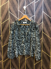 Western Top Chiffon (See Through) – Medium Size (Chest: 19, Length: 23 )