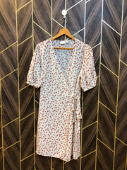 Mini Dress Chiffon Large Size Chest 20 Length 39