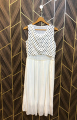 Western Long Maxi Chiffon X Small | Size | Chest 17 | Length 51