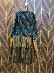 Women Skirts Silk 1XL | Size Waist 38 | Length 38