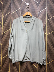 Western Top Chiffon – Large Size (Chest: 21 , Length: 26 )