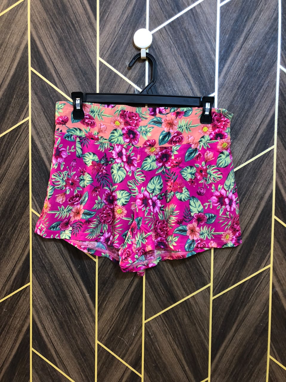 Women Mini Shorts Linen Medium | Size Waist 30–32