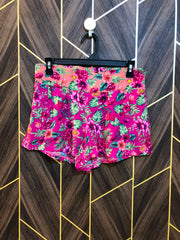 Women Mini Shorts Linen Medium | Size Waist 30–32