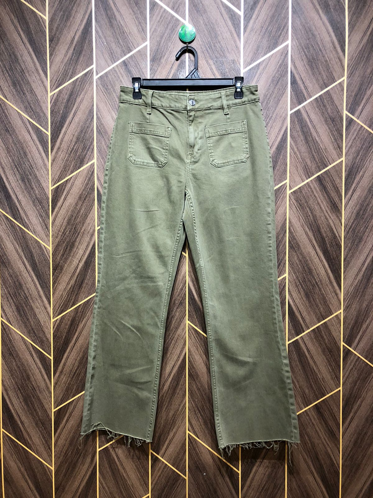 Women Wide Leg Jeans Large Size High Waist 30 Length 38