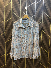 Western Top Chiffon (See Through) – 2XL Size (Chest: 24, Length: 28 )