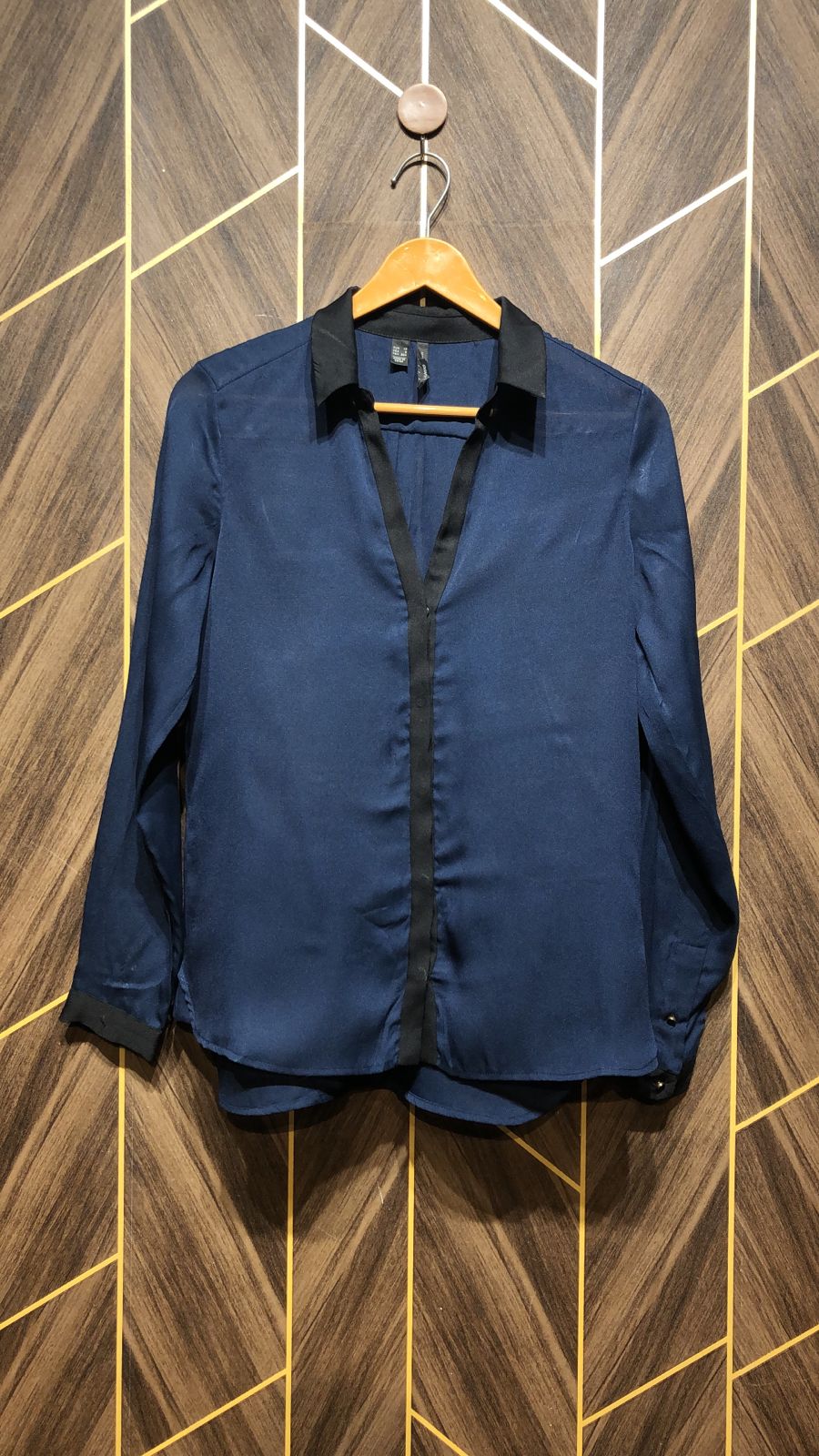 Western Top Chiffon (See Through) – Medium Size (Chest: 19, Length: 26 )