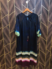 Western Long Maxi Silk Medium | Size | Chest 19 | Length 48