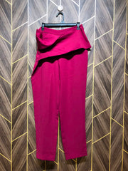 Western Chiffon Plazo Medium | Size Waist 32 | Length 42
