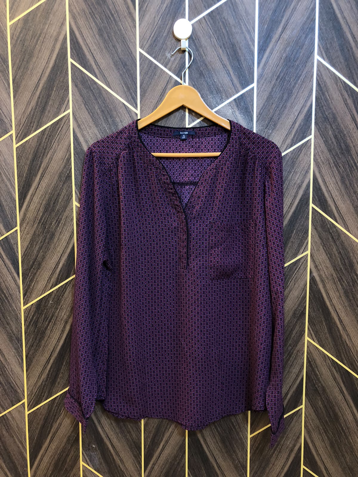 Western Top Chiffon – Large Size (Chest: 21 , Length: 28 )